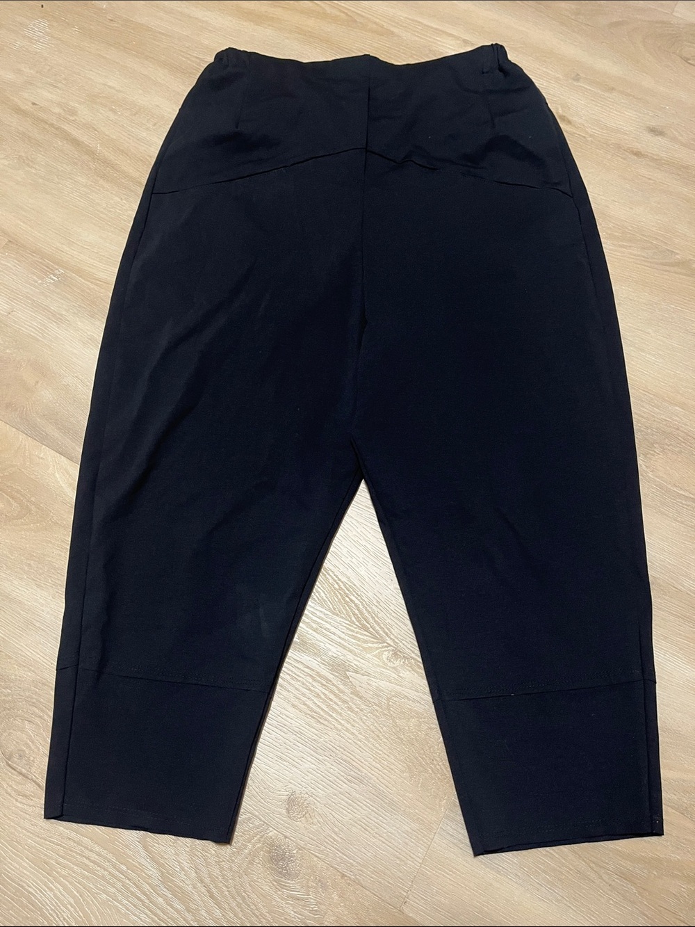 Wendy Trendy Black Crop Pants One Size